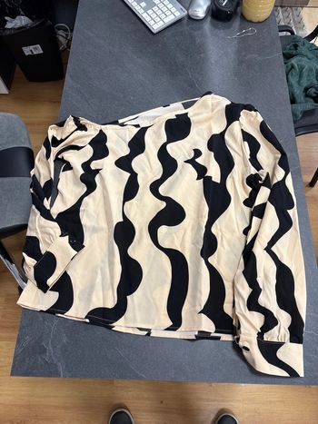 Blouse épaule dénude pour femme Shein taille L