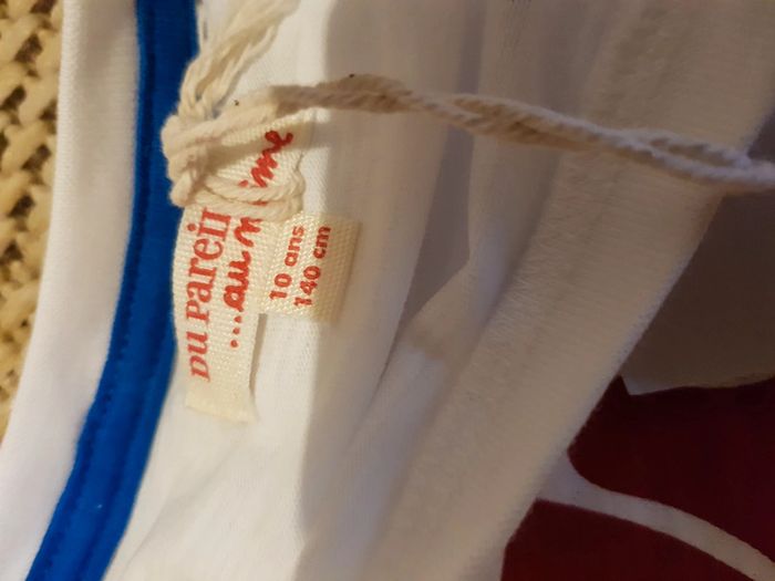 T shirt neuf DPAM 10 ans - photo numéro 2