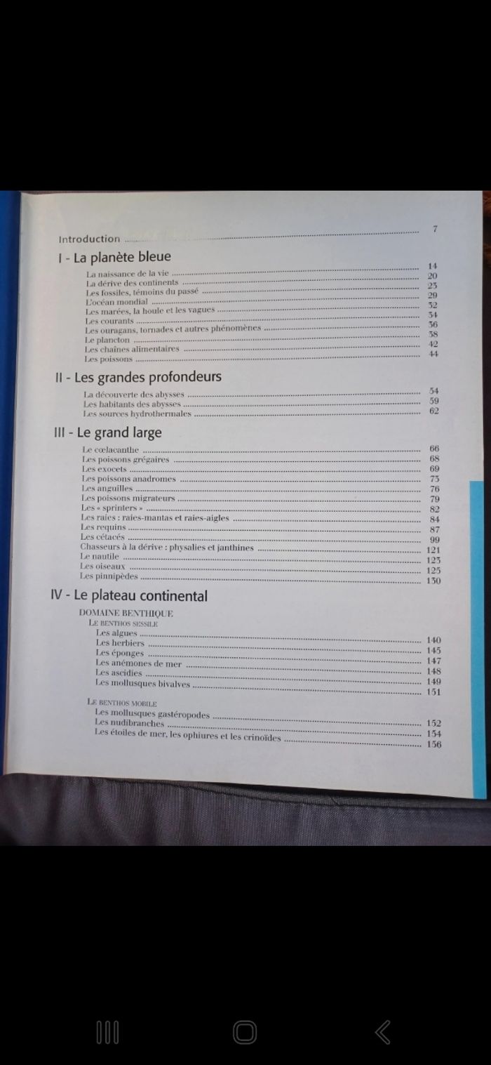 Livre encyclopédie Mers et Fonds marins - photo numéro 6