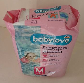 Couches de bain Babylove taille M