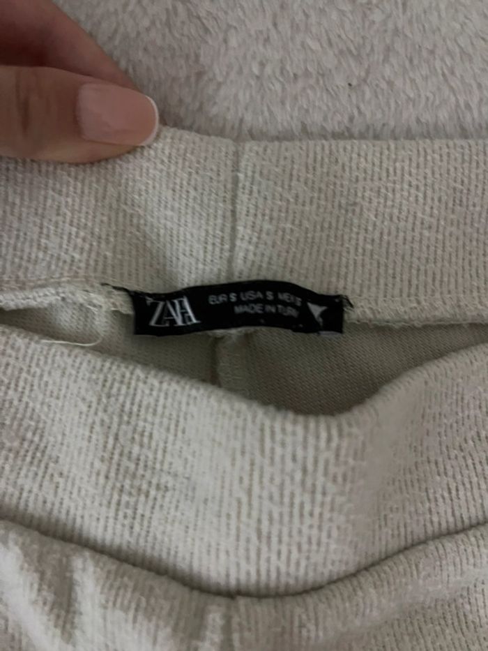 pantalon zara beige - photo numéro 3