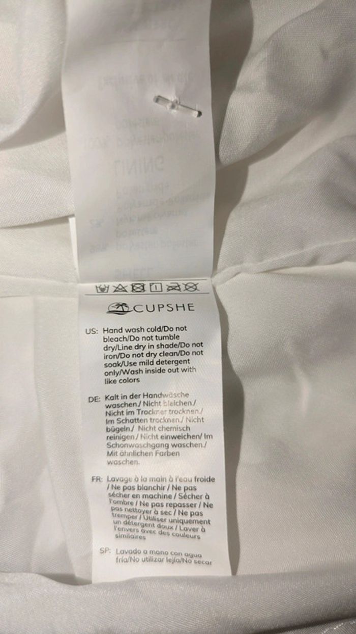 Robe midi à col surplis sans manche taille S/38 jamais porté - photo numéro 14