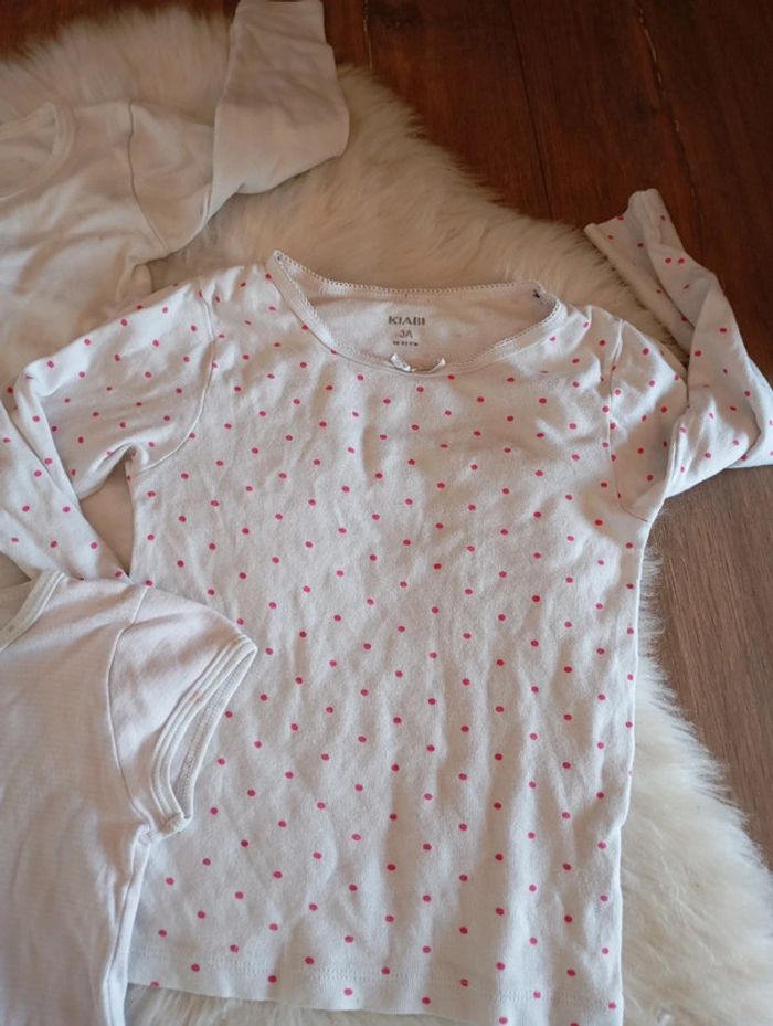 1€ lot de maillot de corps fille 2/3 ans - photo numéro 6