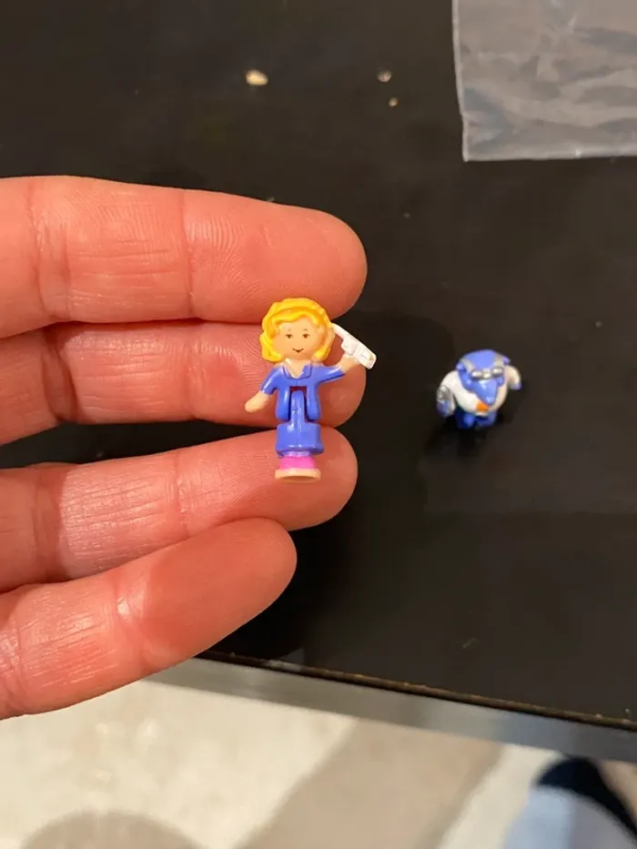 Lot de 2 personnages polly pocket - photo numéro 3