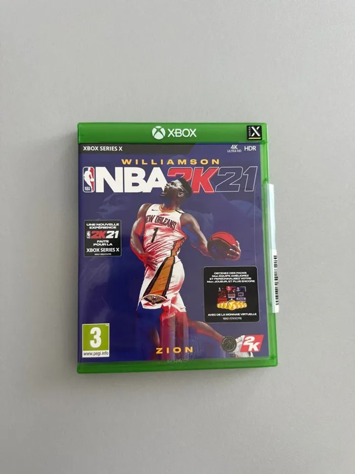 jeu vidéo NBA2021 Xbox
