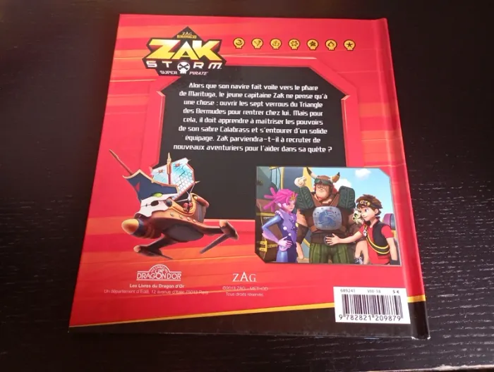 Livre Zak storm super pirate - photo numéro 2