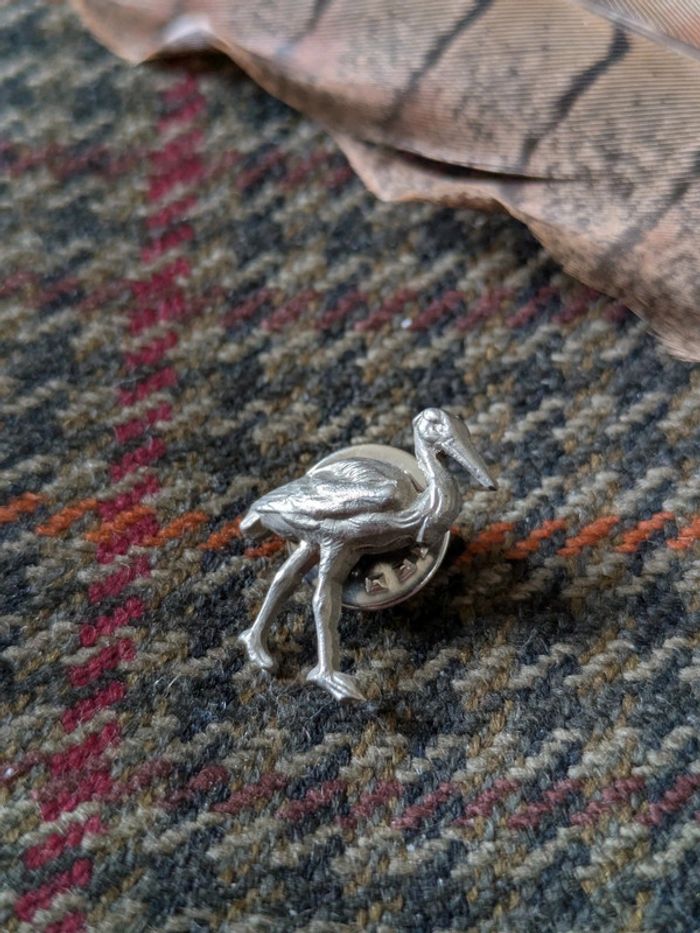 Petit pin's métal Cigogne Alsace - photo numéro 2