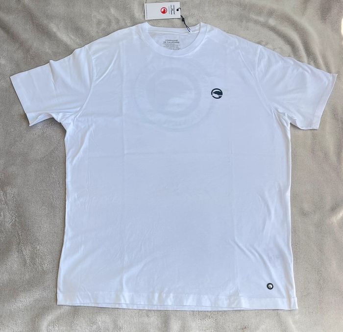 Compagnie de Californie - Tee-shirt "Hollywood" Blanc, taille XXL