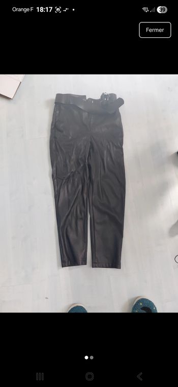 Pantalon cuir