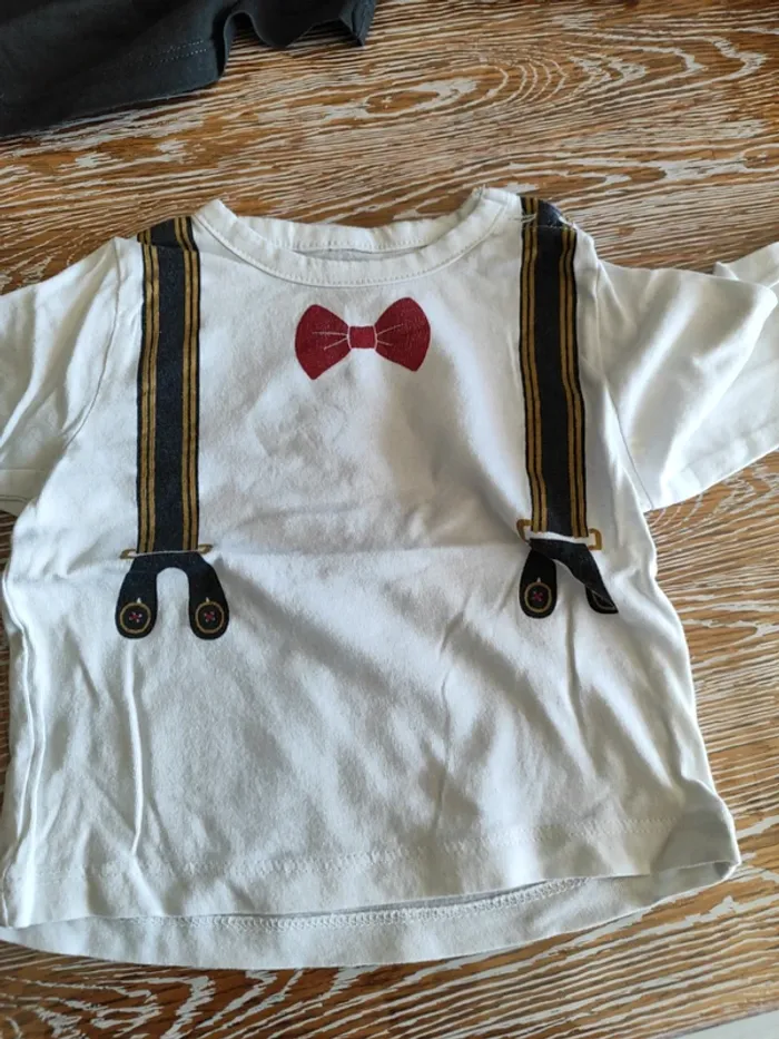 🍁 lot de 8 teeshirts manches longues taille 3 mois 🍁 - photo numéro 9