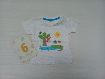 T-shirt manche courte 6 mois