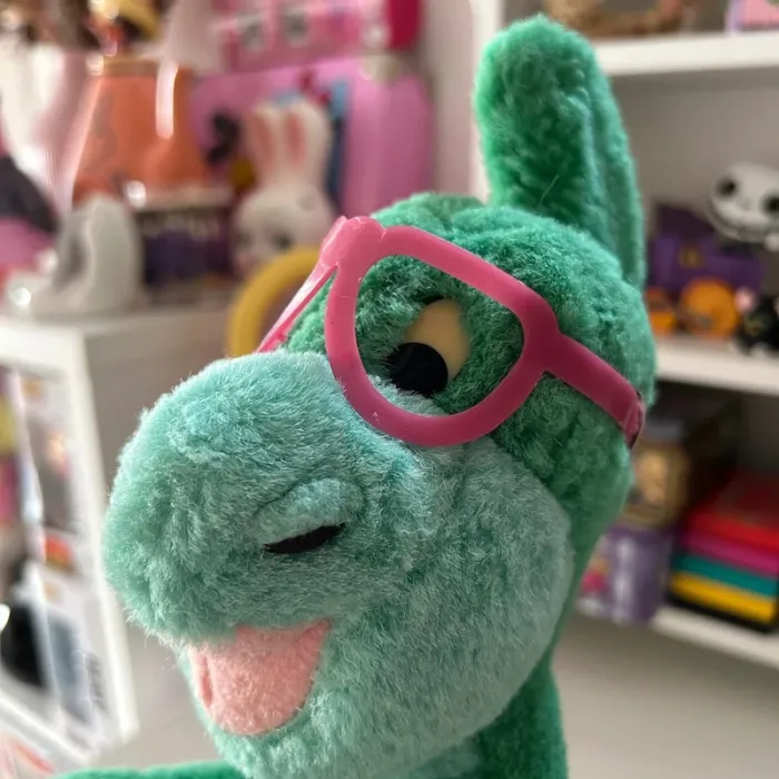 Peluche denver le dernier dinosaure - photo numéro 2