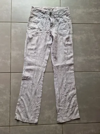 Pantalon lin