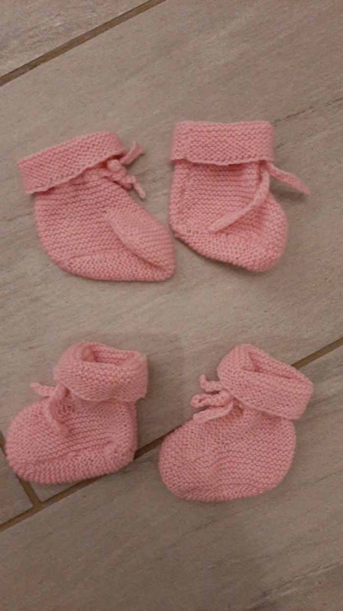 Chausson naissance bébé