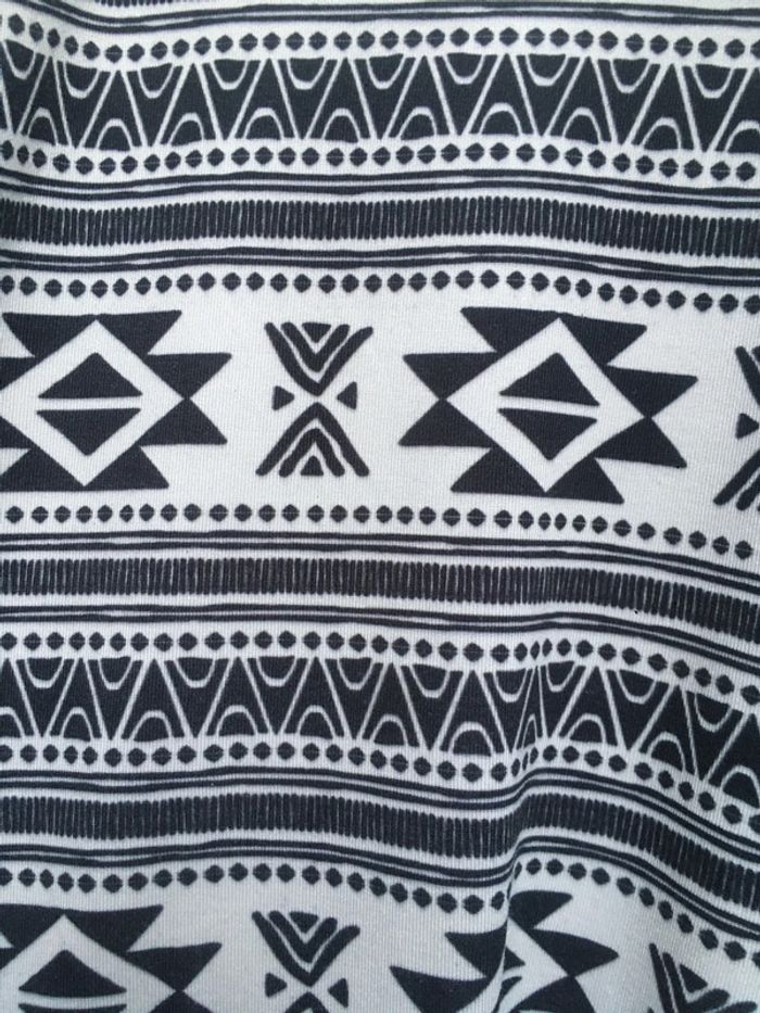 Legging noir et blanc