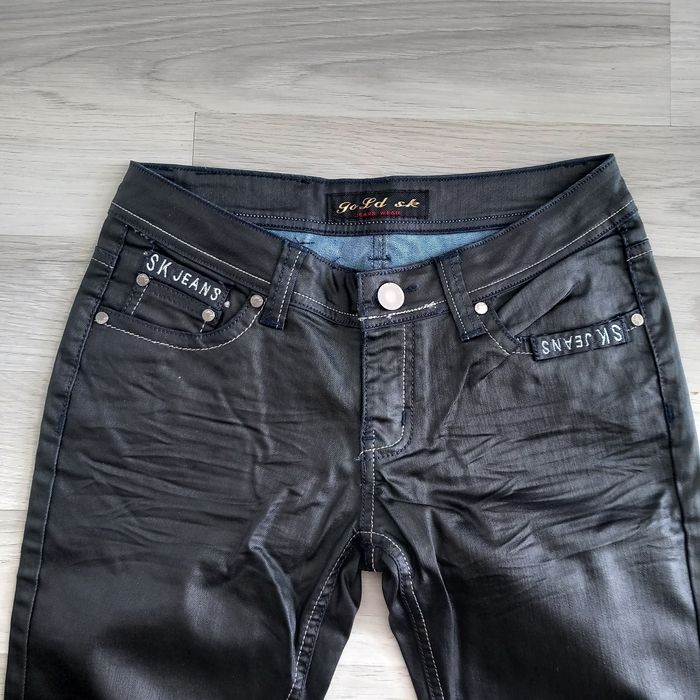 Jean femme noir SK Jean taille M - photo numéro 2