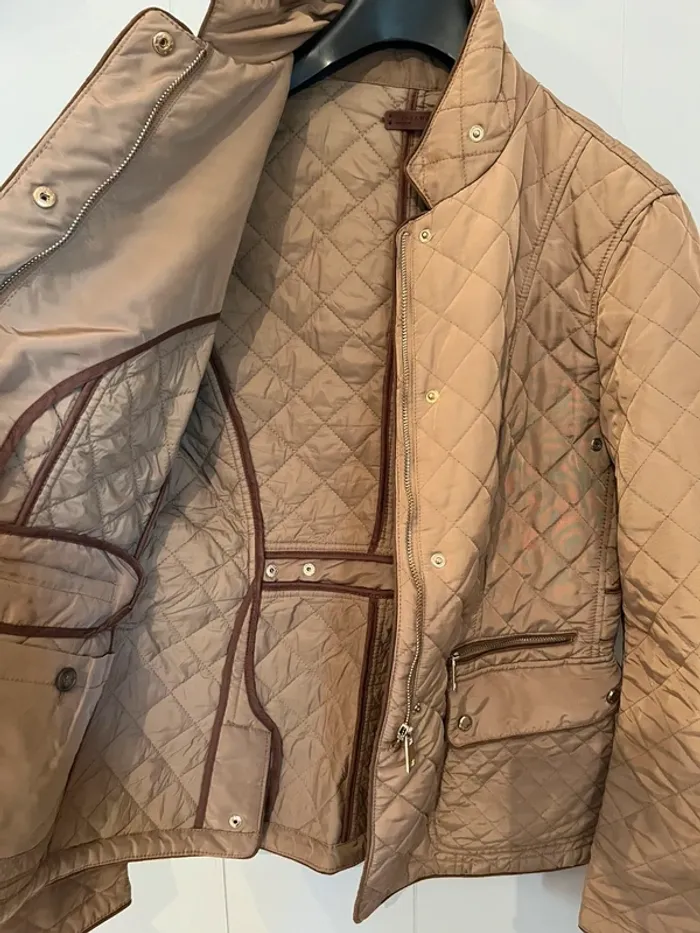 Veste matelassée Zara beige – chic et confortable - photo numéro 3