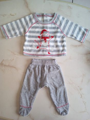 Pyjama garçon 1 mois 54 cm
