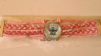 Bracelet stitch neuf femme rose