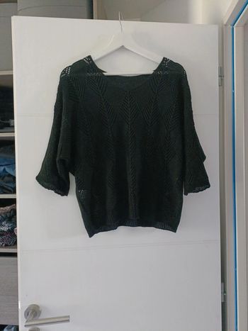 Pull noir transparent M