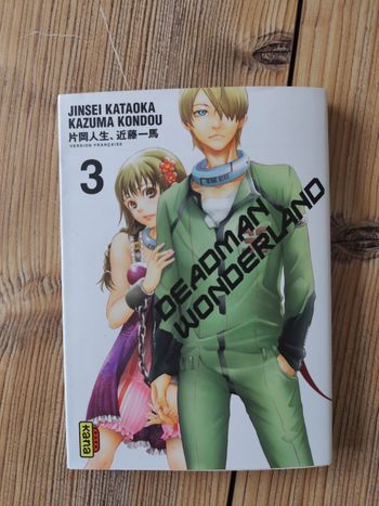 Manga Deadman Wonderland tome 3