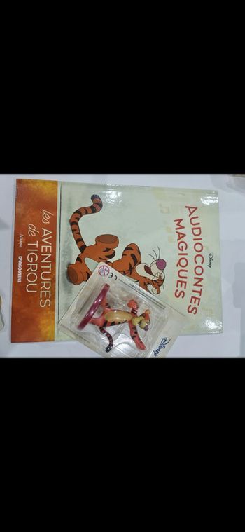 Numéro 41 Tigrou  audioconte magique Disney altaya