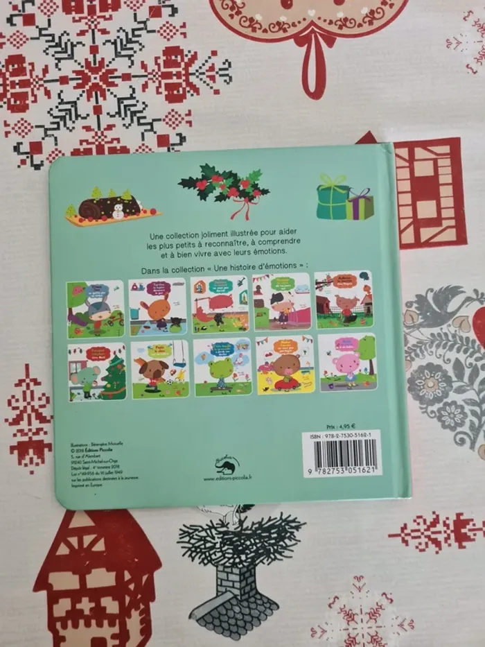 Livre de noël Patapan l’éléphant fête noël - photo numéro 2