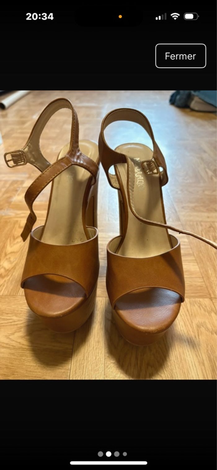 Sandales compensées - photo numéro 2