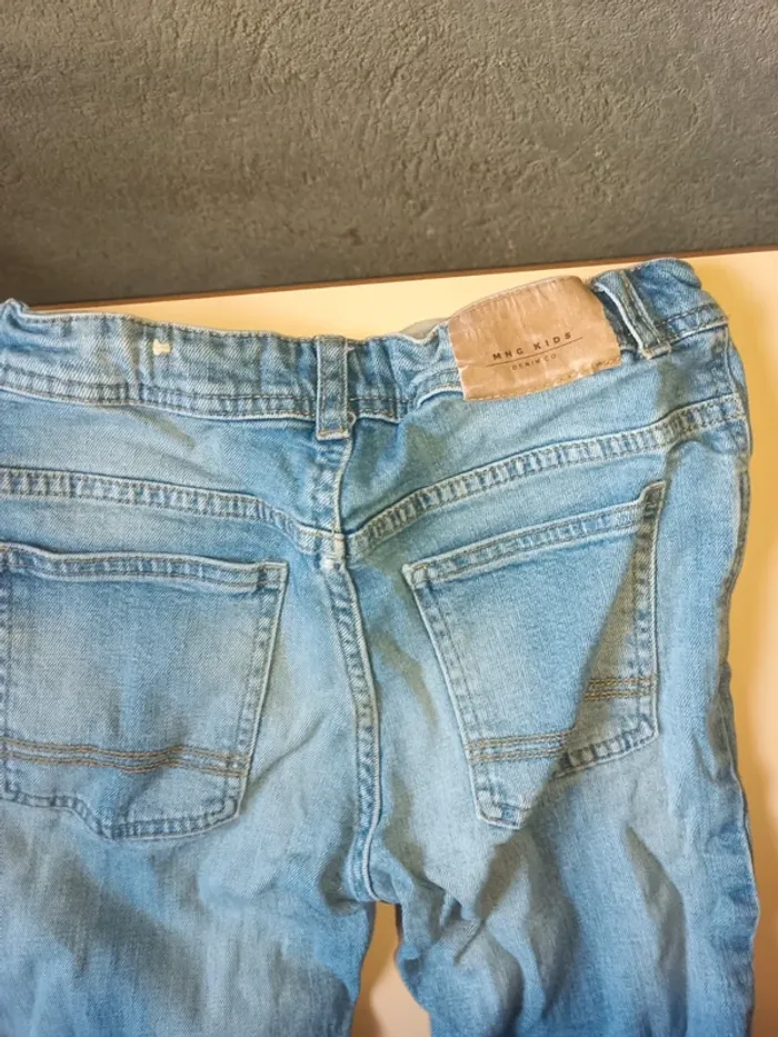 Jeans garçon Mango kids 9 10 ans 140 cm - photo numéro 3