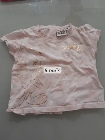 T-shirt fille 6mois
