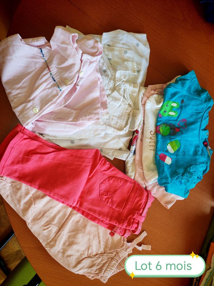 Lot de vêtements fille été 6 mois