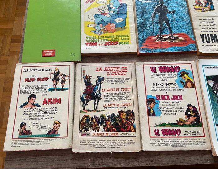 Lot de 21 bd comics petit format - photo numéro 13