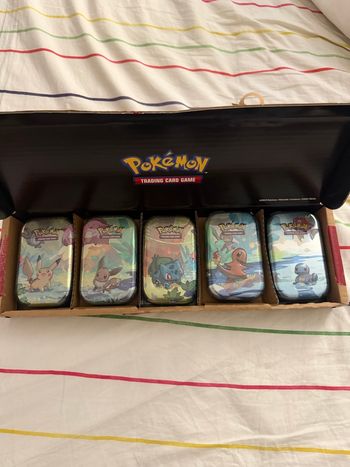 Pokémon fr – Mini-boîtes Amitiés de Kanto | Lot de 5 