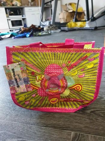 Les déglingos petit sac shopping Jambonos 25x20 cm