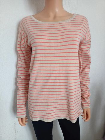 Pull rayé M N*364
