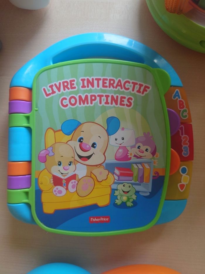 Livre interactif comptines