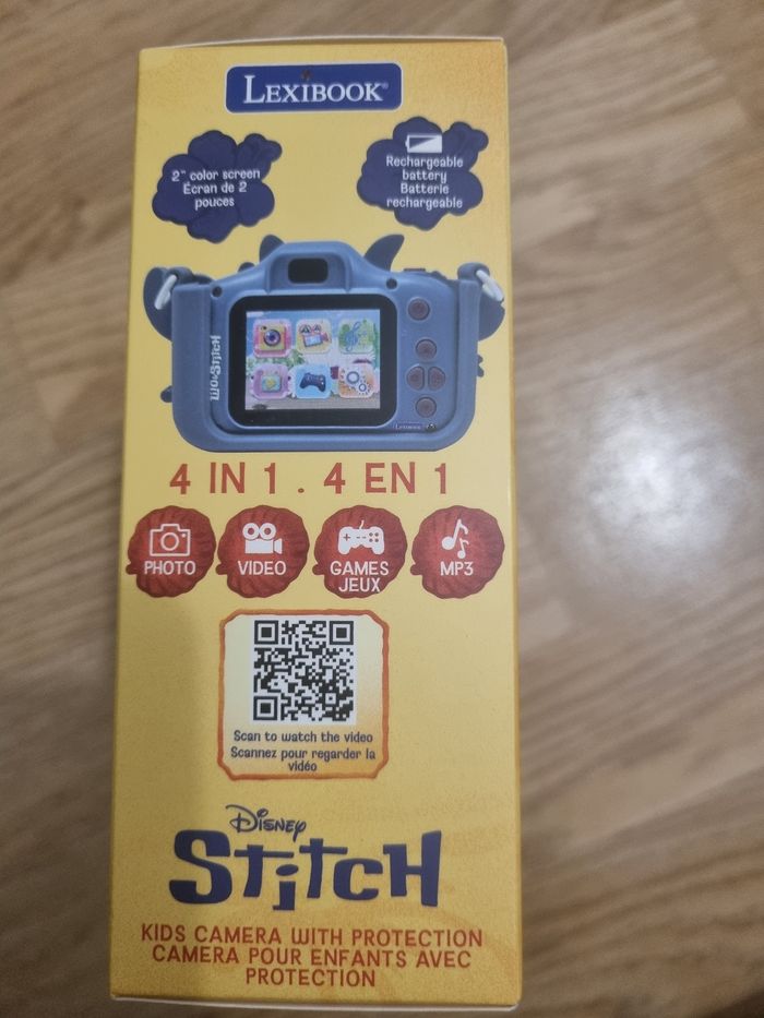 Stitch  kids caméra  pour enfant avec projection - photo numéro 2