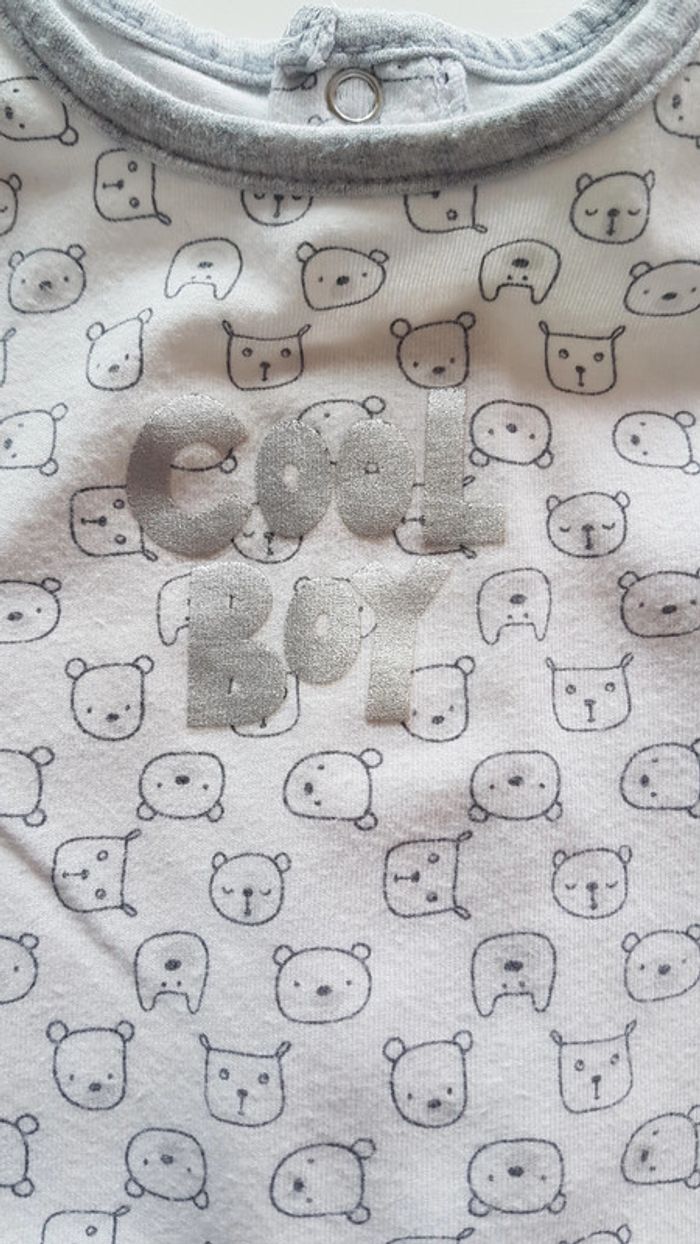 Lot de 2 combishorts Orchestra 3 mois - photo numéro 6