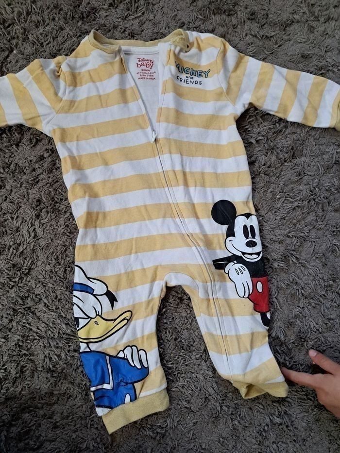 Lot de 3 pyjama légere bébé garçon 6-9 mois - photo numéro 2