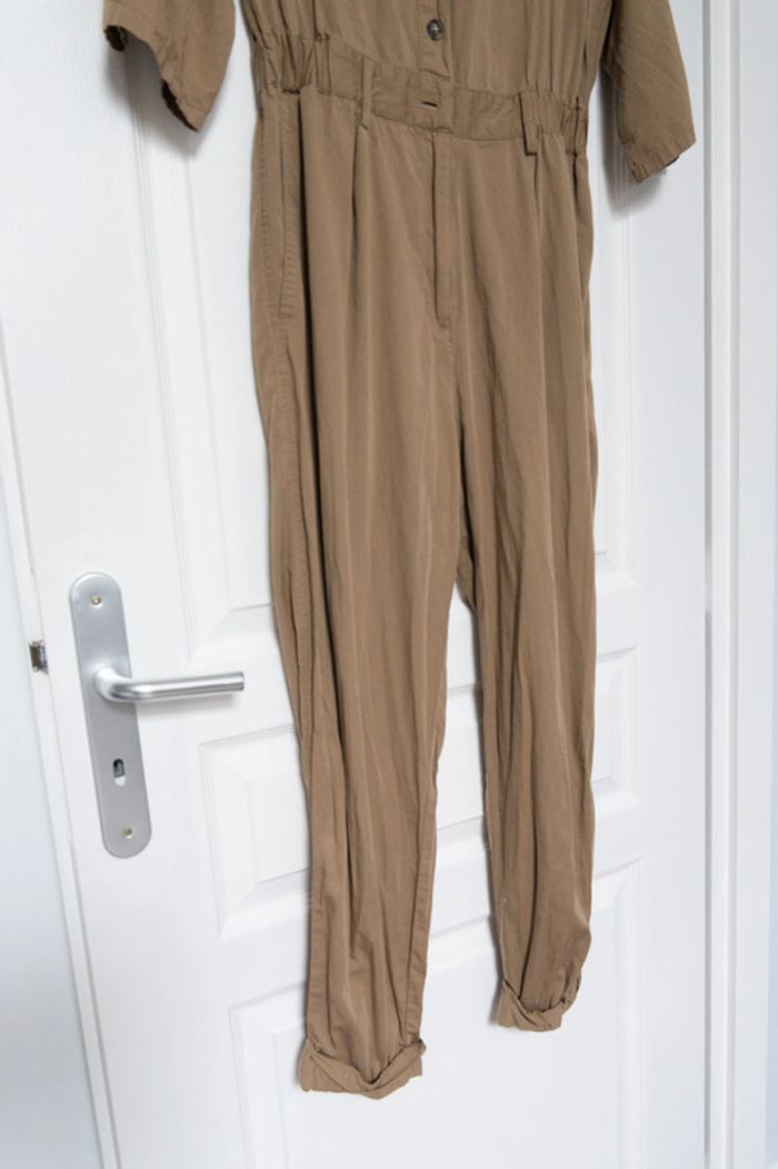Superbe combinaison chic et légère H&M couleur kaki - idéale printemps/été - photo numéro 3