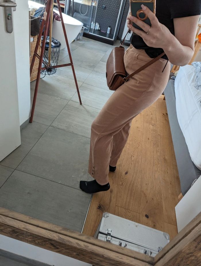 Pantalon Edmée vintage très doux au toucher - photo numéro 3
