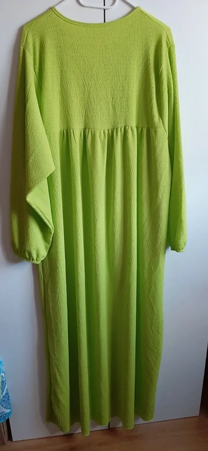 Robe longue pistache - photo numéro 2