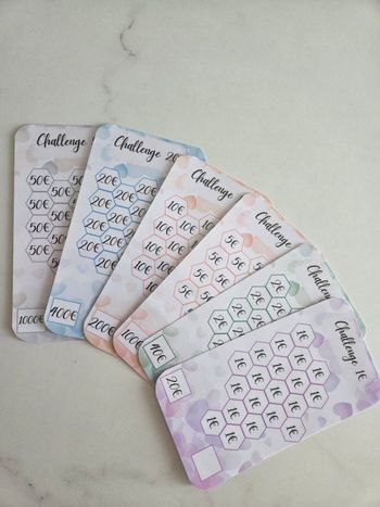 Lot 6 defi budget 1 euros a 50 euros 