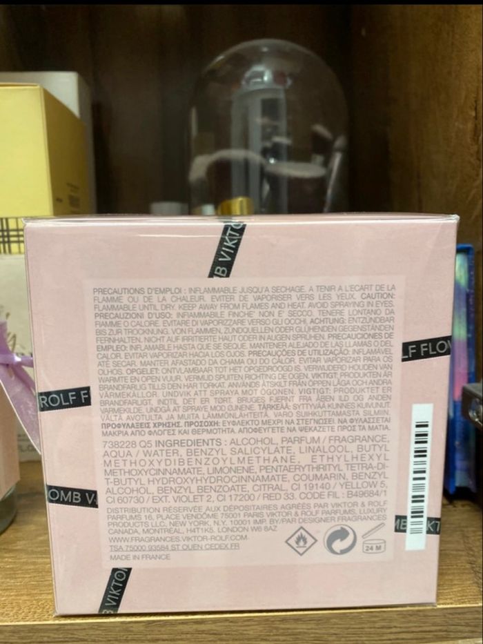 Grand format Flowerbomb Viktor &t Rolf - neuf sous blister, eau de parfum 100 ml - photo numéro 3