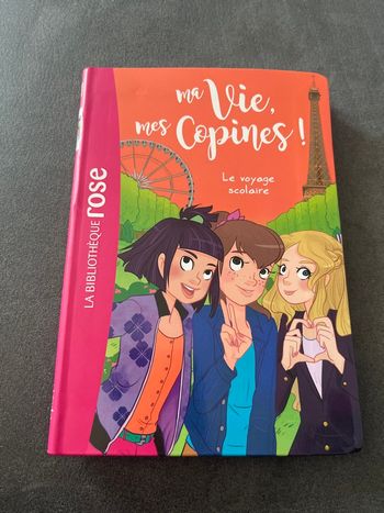 Livre bibliothèque rose ma vie mes copines tome 3