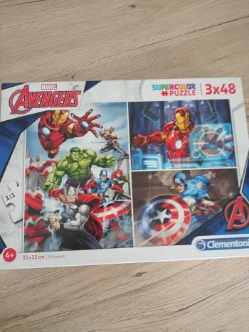 3 puzzles 48 pièces