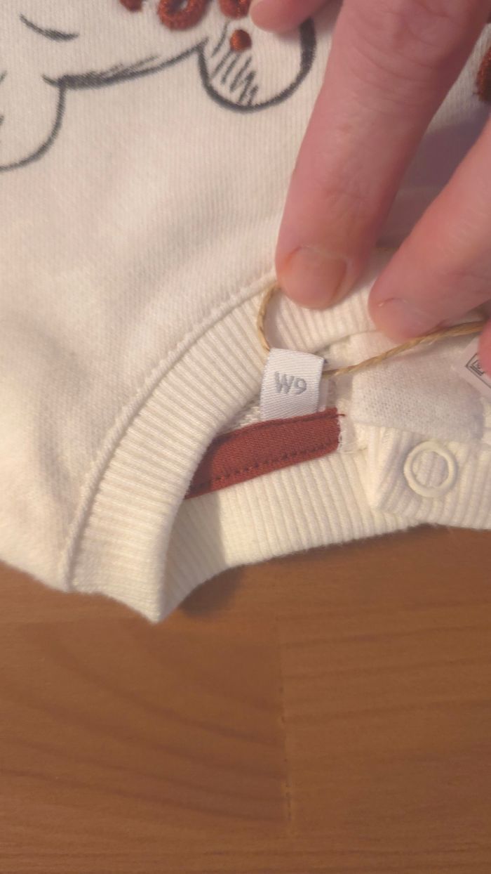 (Neufs non portés) 🏷 sweat et teeshirt ml  winnie/simba 6mois garçon 🥰😍😍 - photo numéro 4