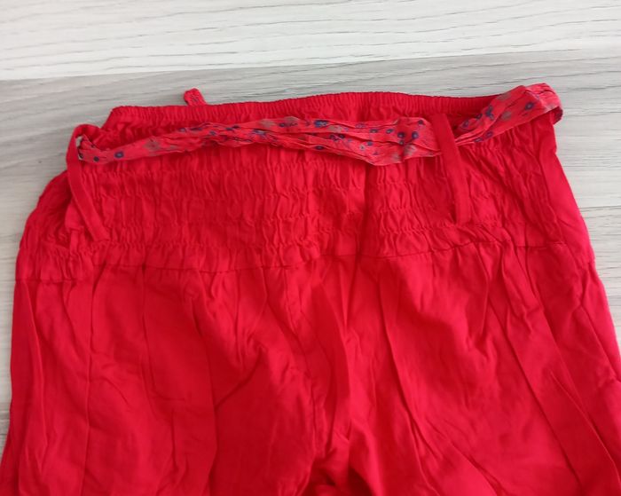 Pantalon femme rouge taille M - photo numéro 7