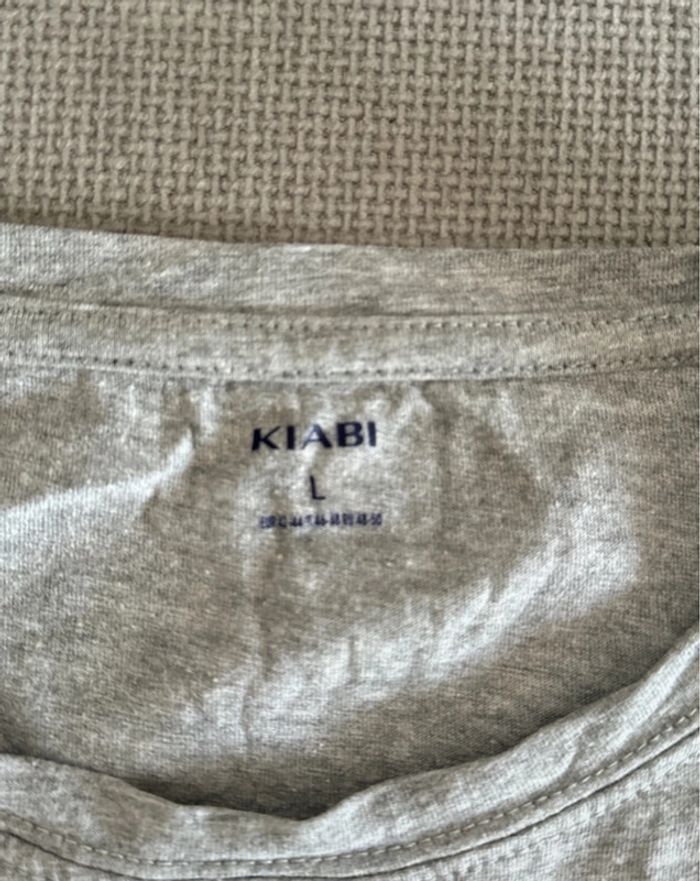 T-shirt gris imprimé - photo numéro 5
