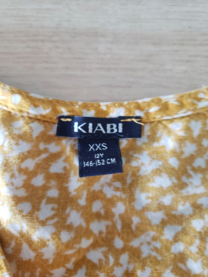 Blouse fleurie kiabi XXS 12 ans - photo numéro 3